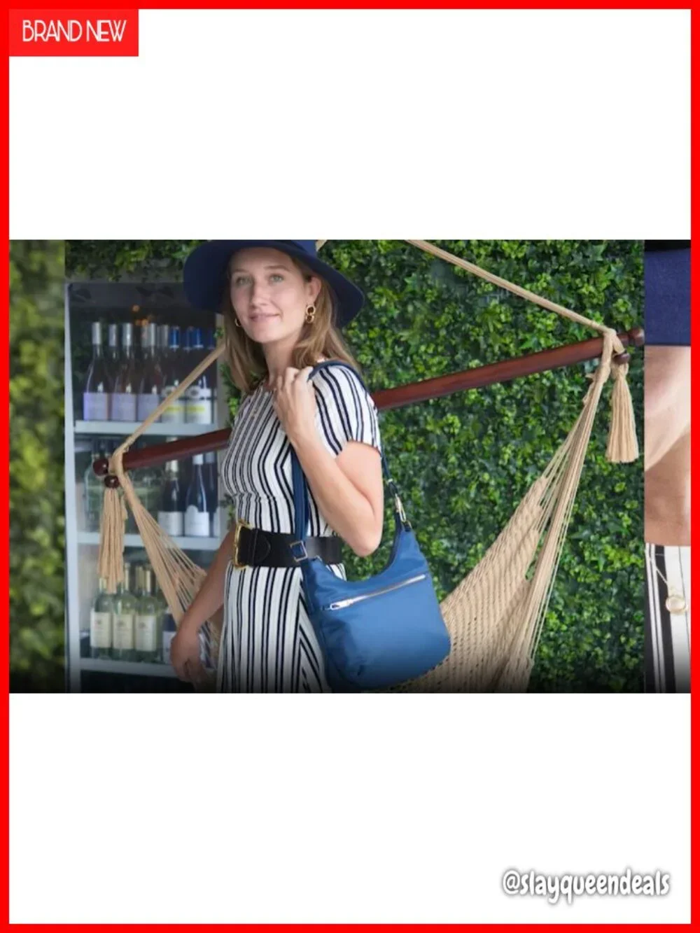 Women's Anti-theft Hobo Bag, Slash-Resistant, RFID Blocking, Locking